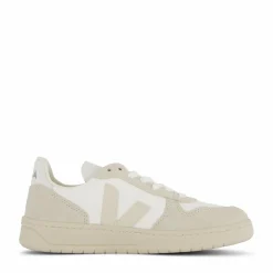 Veja V-10 B Mesh White Natural Pierre