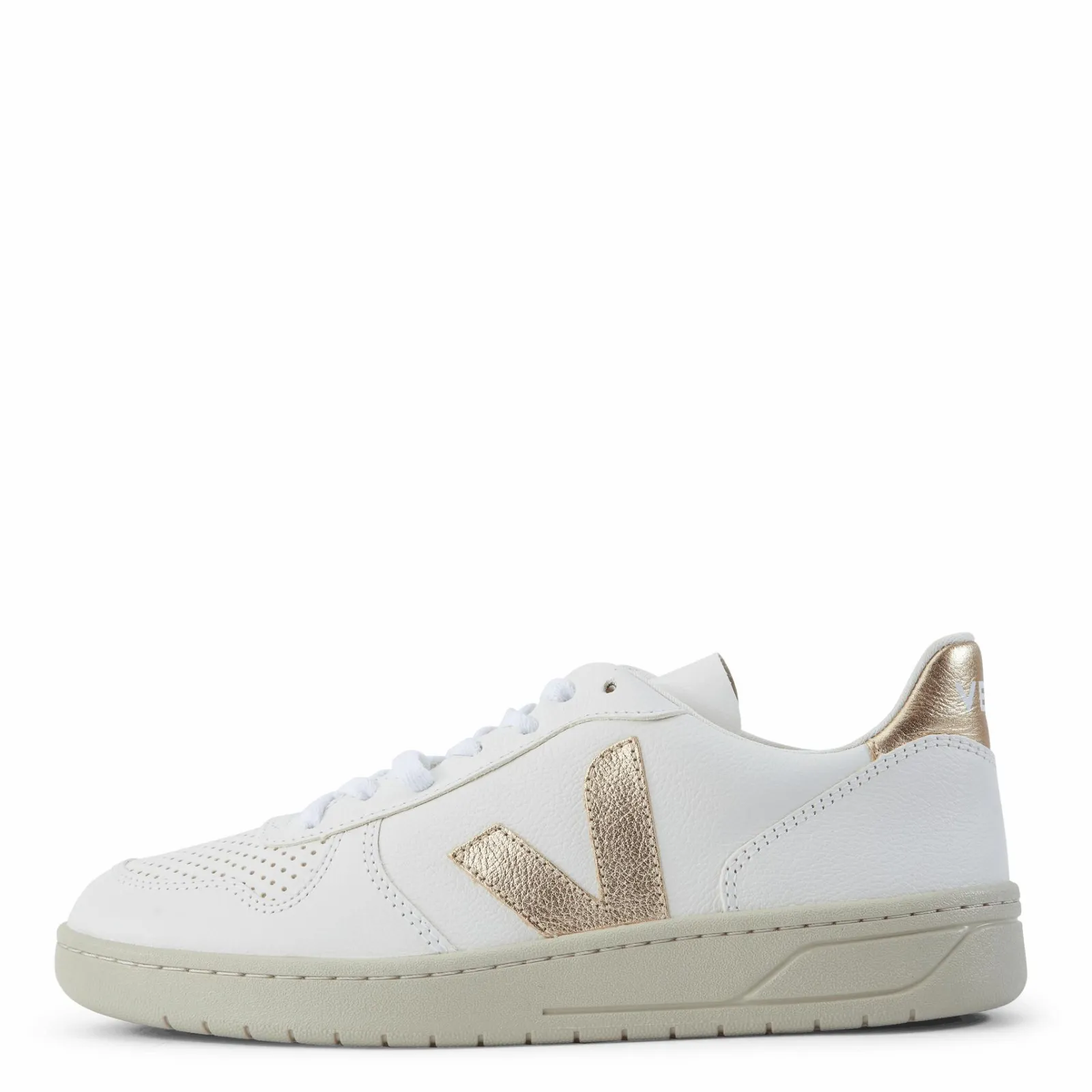Veja V-10 Chromefree Leather Extra White