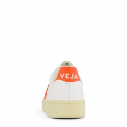 Veja V-10 Cwl White Orange Fluo