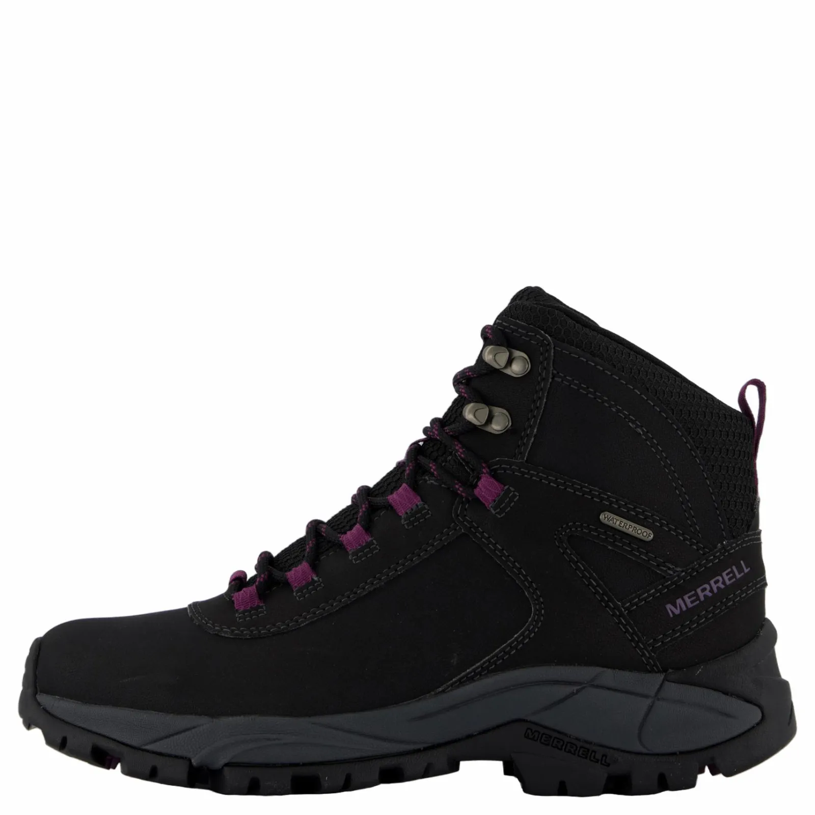 Merrell Vego Mid Leather WTPF Black/Gloxinia