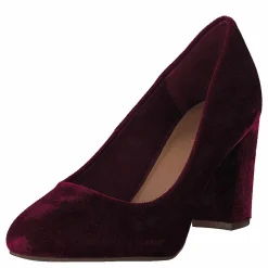 Bianco Velvet Pump OND17 40 Wine Red