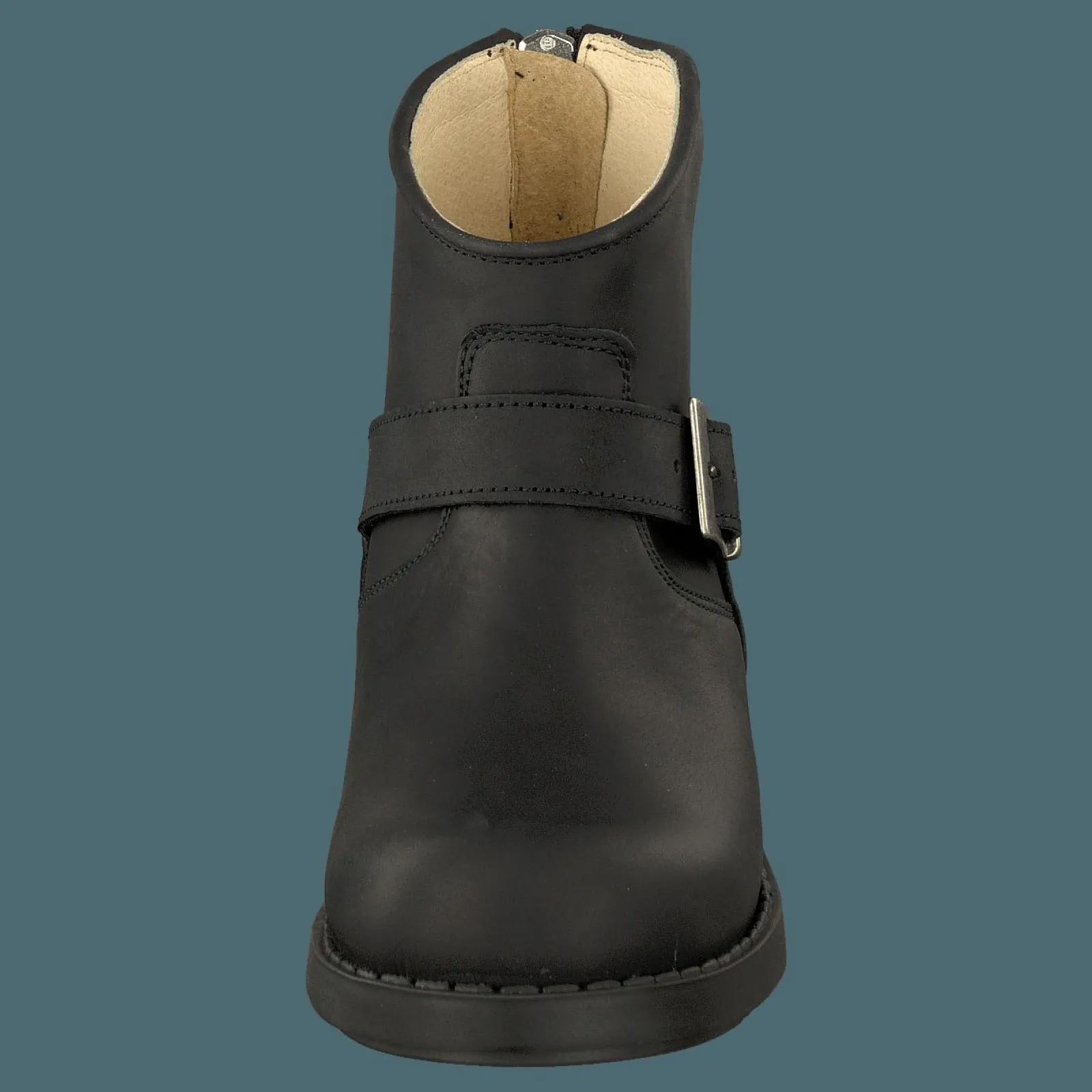 Johnny Bulls Very Low Boot Zip Back Black/Silver