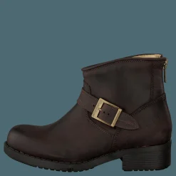 Johnny Bulls Very Low Boot Zip Back Brown/Gold