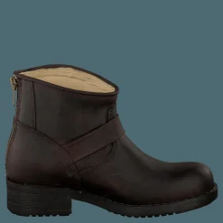 Johnny Bulls Very Low Boot Zip Back Brown/Gold
