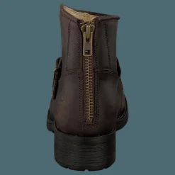 Johnny Bulls Very Low Boot Zip Back Brown/Gold