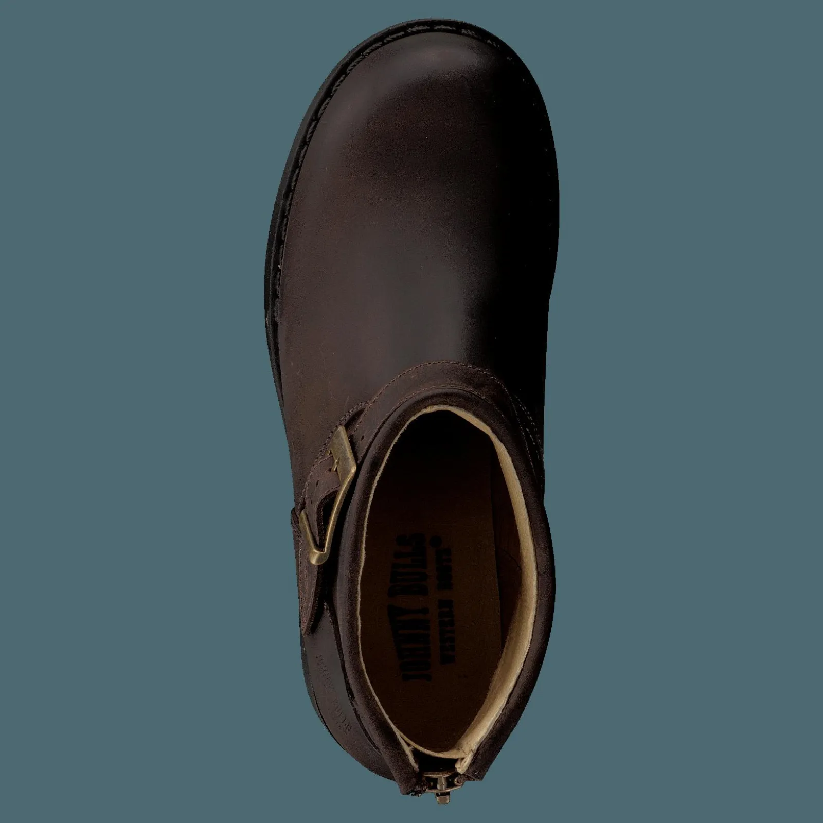 Johnny Bulls Very Low Boot Zip Back Brown/Gold