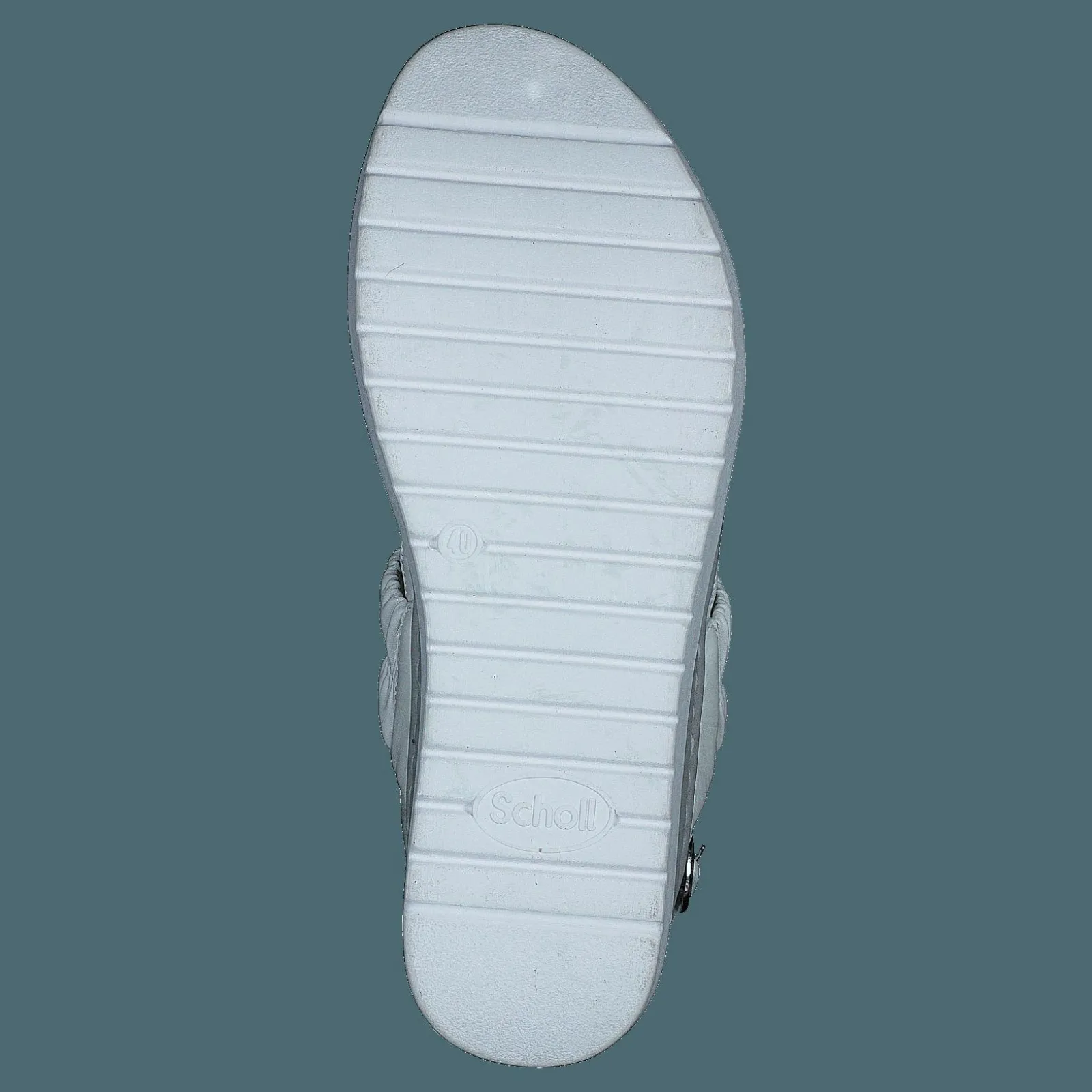 Scholl Viareggio Elastic White