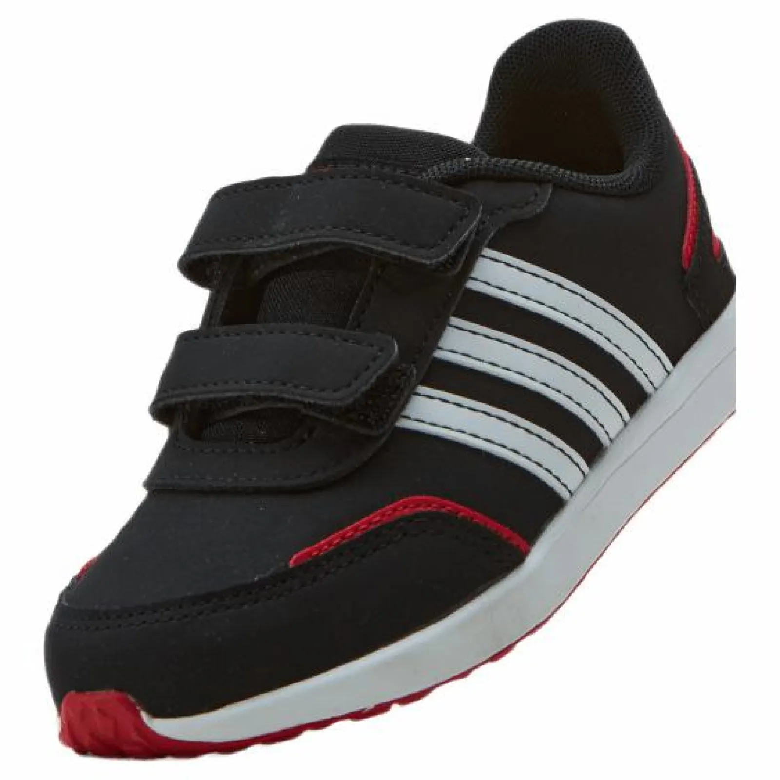 Barn adidas VS Switch Shoes Core Black / Cloud White / Scarlet