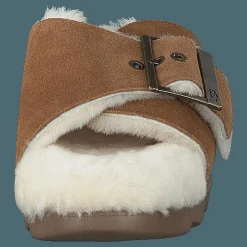 UGG W Outslide Buckle Chestnut Suede