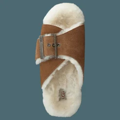 UGG W Outslide Buckle Chestnut Suede