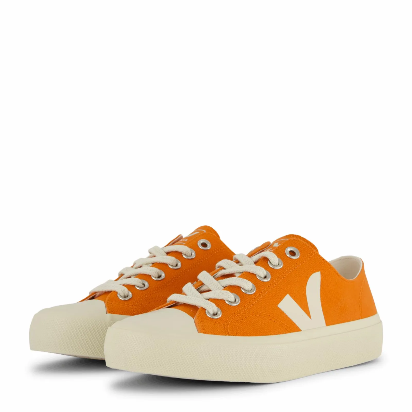 Veja Wata Ii Low Canvas Pumpkin Pierre