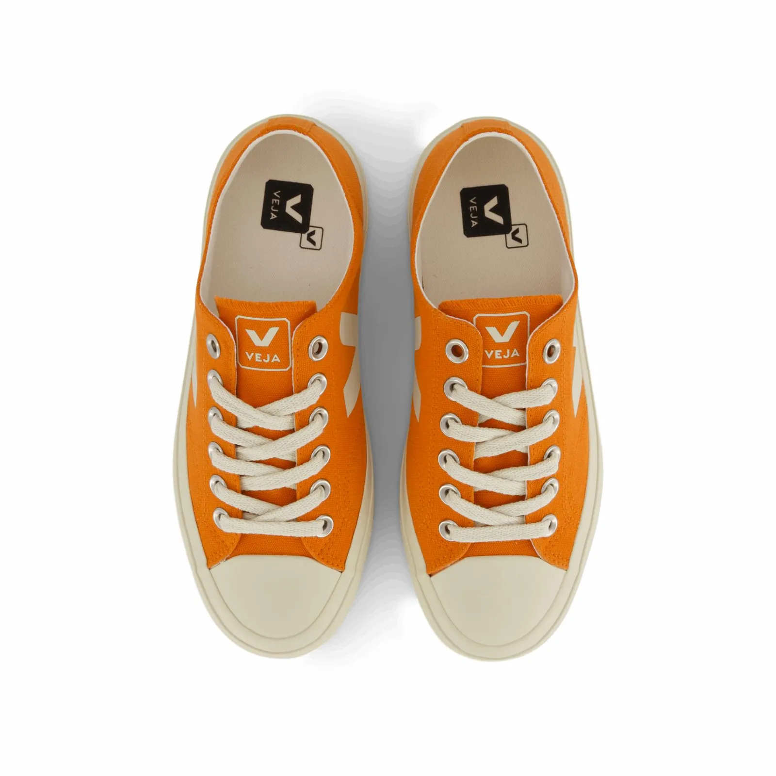 Veja Wata Ii Low Canvas Pumpkin Pierre