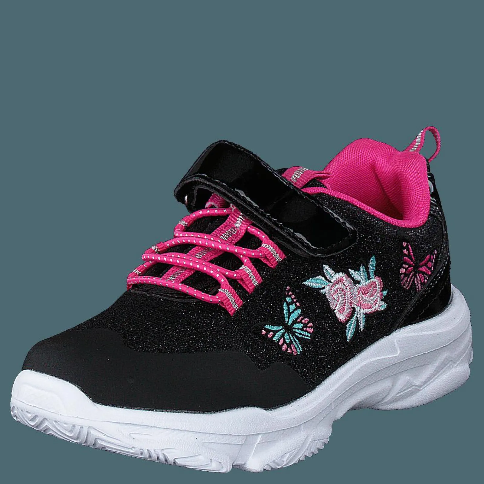 Barn Wildflower Wave Black/fuxia