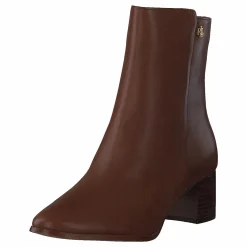 Lauren Ralph Lauren Wendey-boots-bootie Deep Saddle Tan