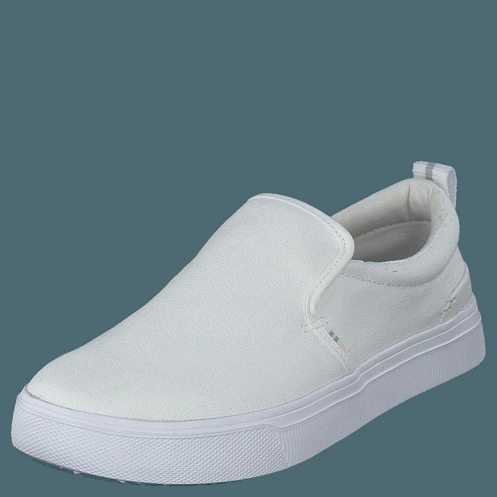 Toms White Canvas Mn Trlt Slipon Ss White