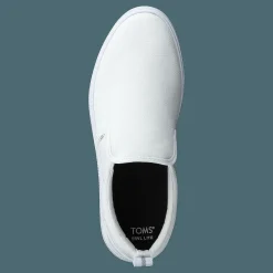 Toms White Canvas Mn Trlt Slipon Ss White