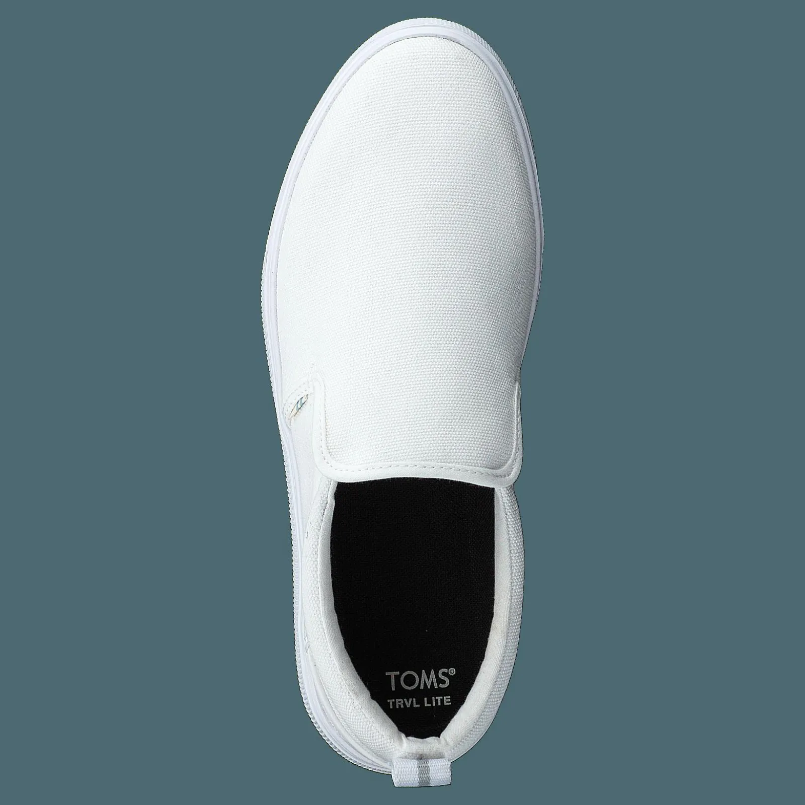 Toms White Canvas Mn Trlt Slipon Ss White
