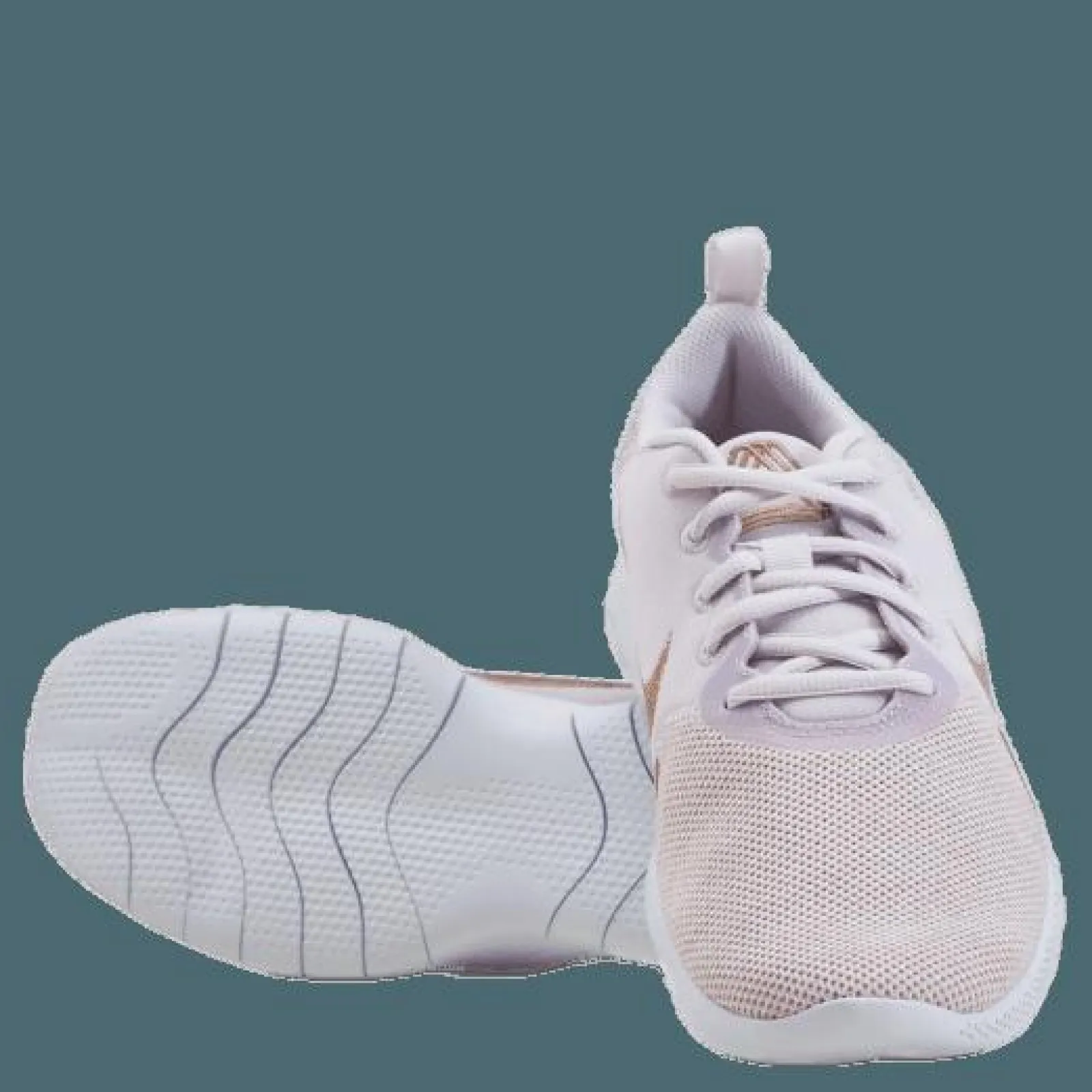 Nike Wmns Flex Experience Run 10 Champagne/mtlc Red Bronze-ligh