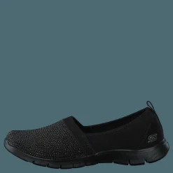 Skechers Womens Ez Flex Renew - Shimmer Bbk