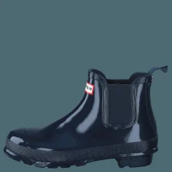 Hunter Womens Original Chelsea Gloss Navy