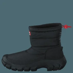 Hunter Womens Original Snow Boot Shor Black