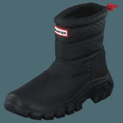 Hunter Womens Original Snow Boot Shor Black