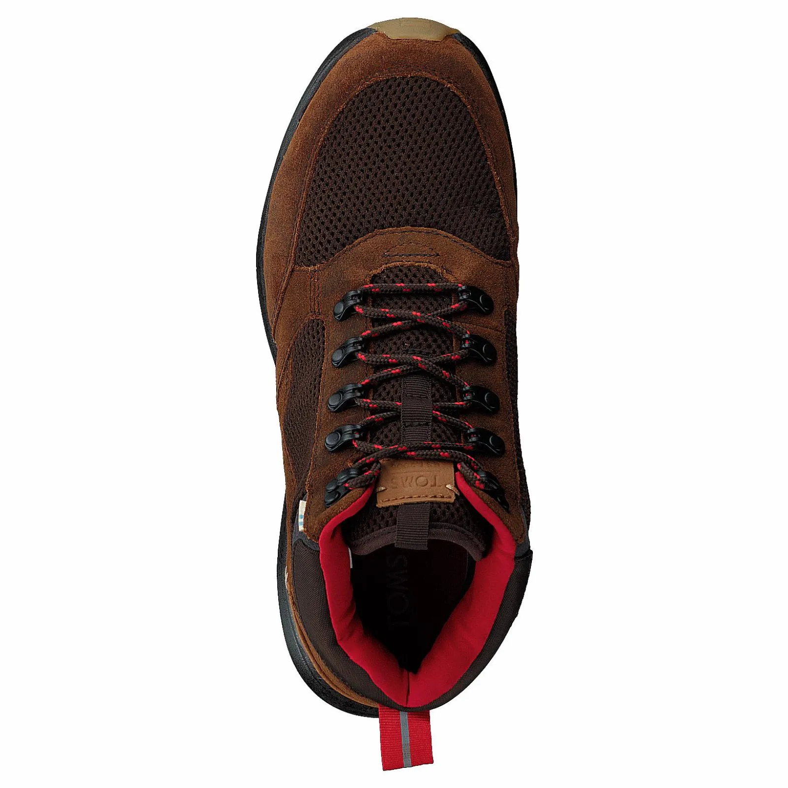 Toms Wp Brn Distress Leat Mn Skully Brown