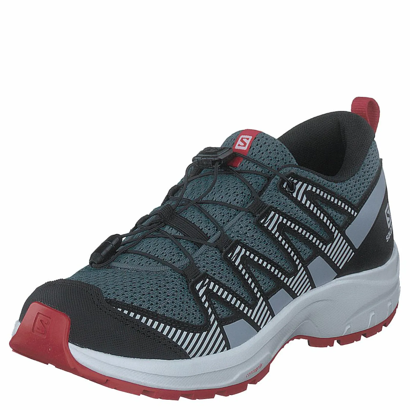 Barn Salomon Xa Pro V8 J Stormy Weather/zen Blue/goji B