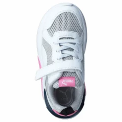 Barn Puma X-ray Ac Inf White-grayviol-sachetpink-peac