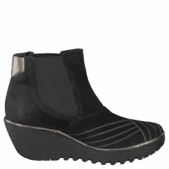 Fly London Yave Black/bronze