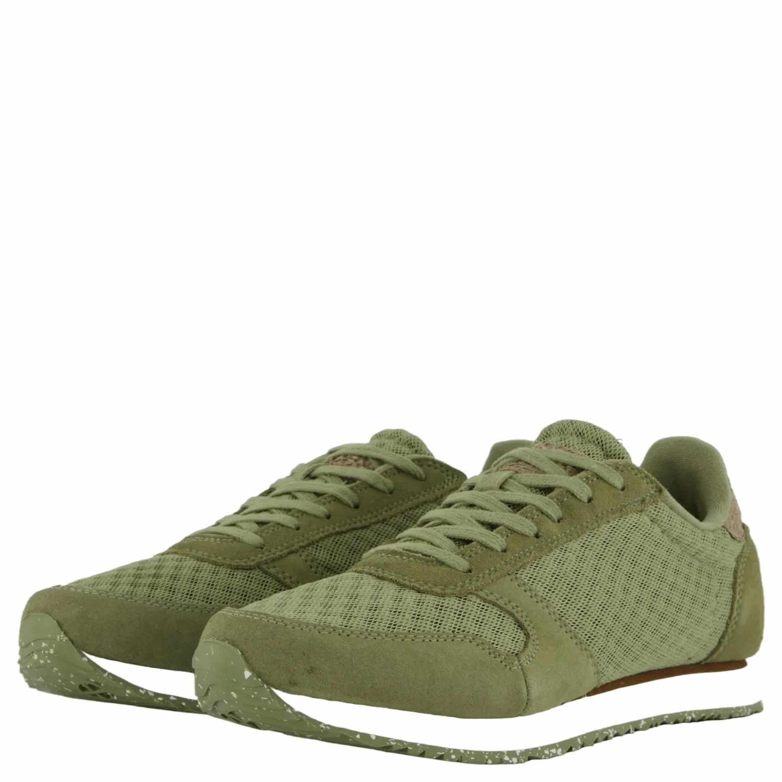 Woden Ydun Suede Mesh Ii Dusty Olive