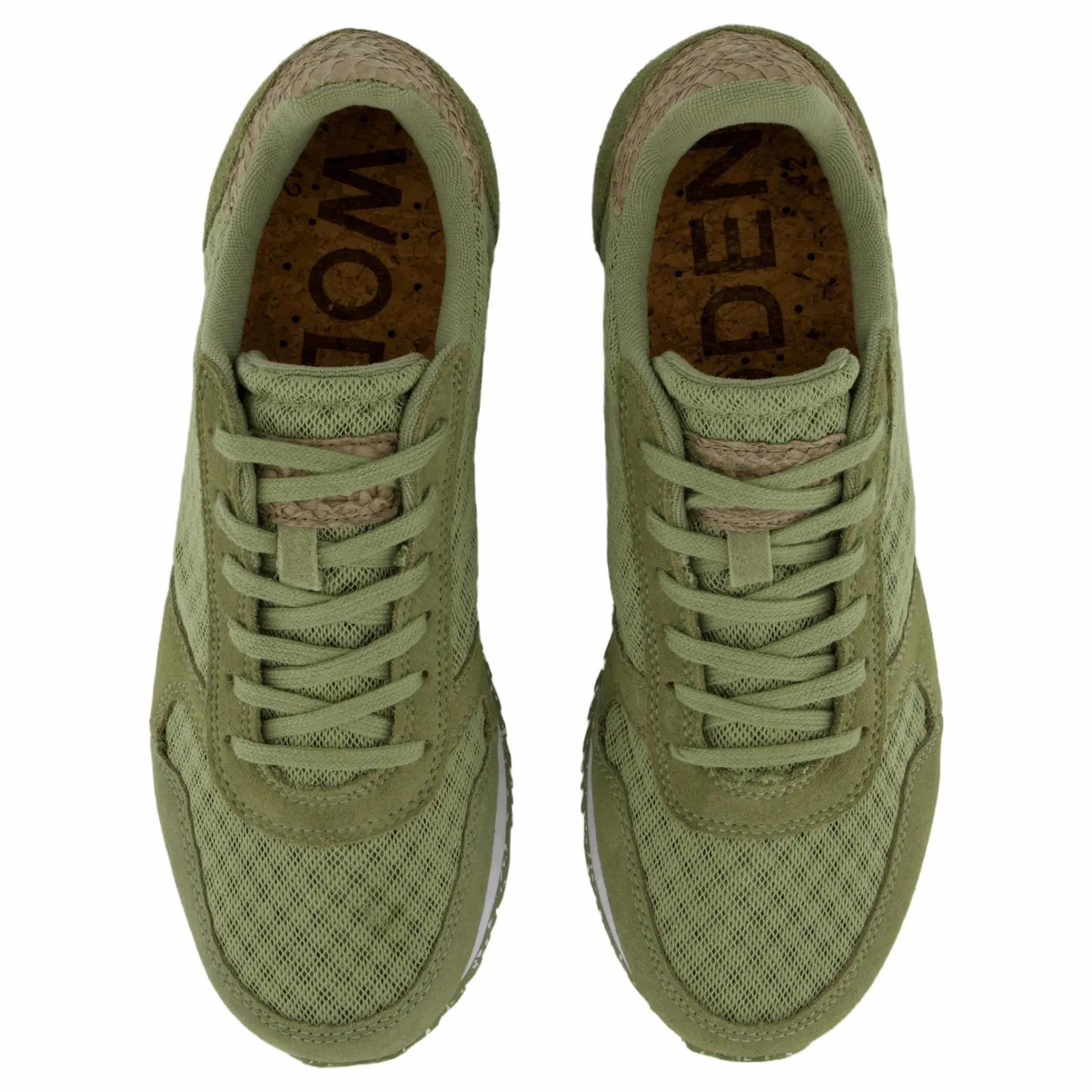 Woden Ydun Suede Mesh Ii Dusty Olive