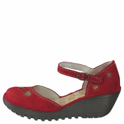 Fly London Yuna Lipstick Red