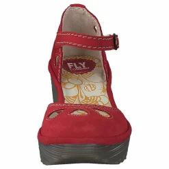 Fly London Yuna Lipstick Red