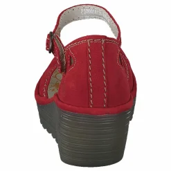 Fly London Yuna Lipstick Red