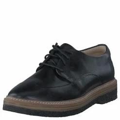 Clarks Zante Zara Black Leather