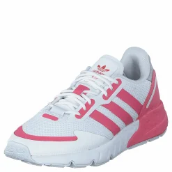 Barn adidas Originals Zx 1K Boost J Cloud White / Hazy Rose / Halo Silver