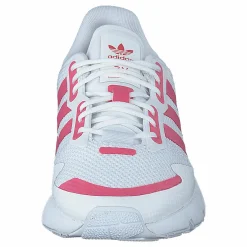 Barn adidas Originals Zx 1K Boost J Cloud White / Hazy Rose / Halo Silver