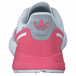 Barn adidas Originals Zx 1K Boost J Cloud White / Hazy Rose / Halo Silver