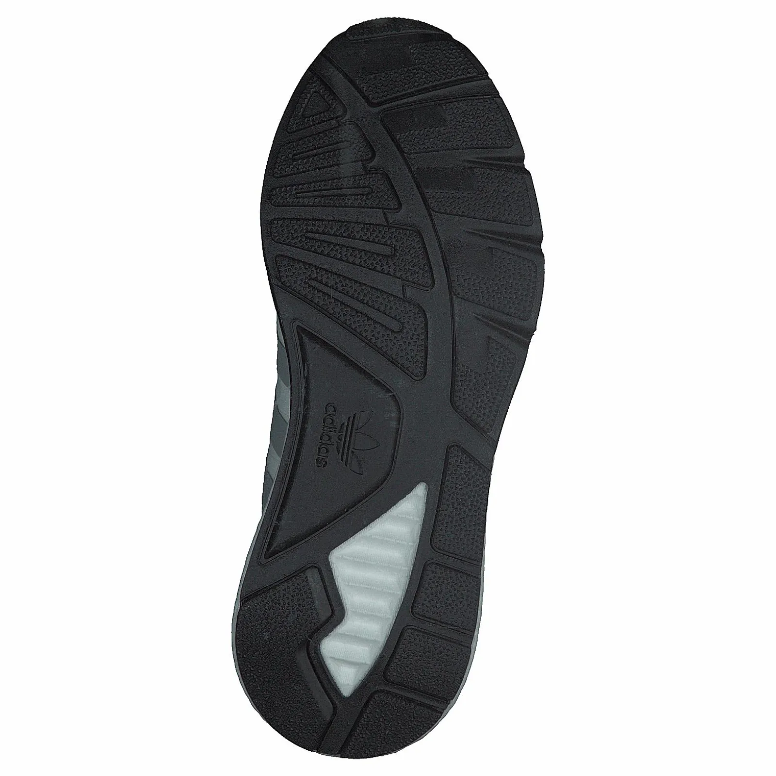 Barn adidas Originals Zx 1K Boost J Crystal White / Silver Metallic / Core Black