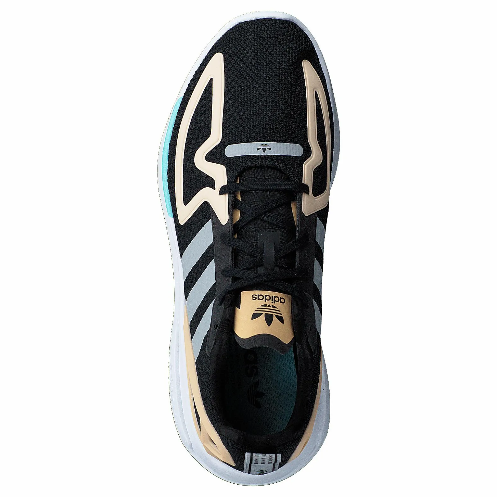 adidas Originals Zx 2k Flux W Core Black/grey Two F17/glow O