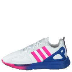 adidas Originals Zx 2k Flux W Crystal White/shock Pink/blue