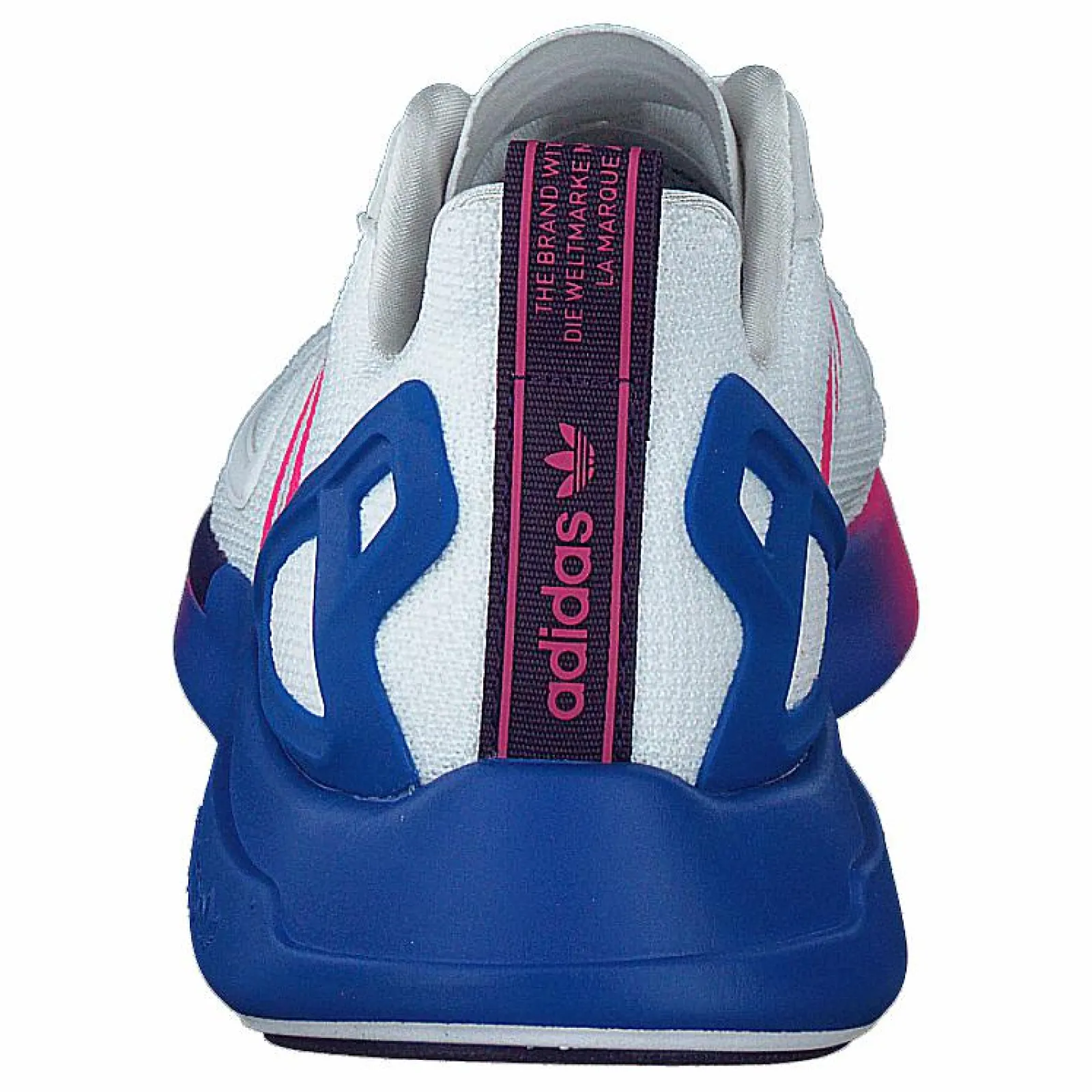adidas Originals Zx 2k Flux W Crystal White/shock Pink/blue